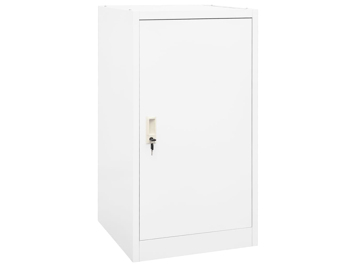 Saddle Cabinet, Saddle Cabinets Vidaxl Branco Aço (53 X 53 X 105 Cm)