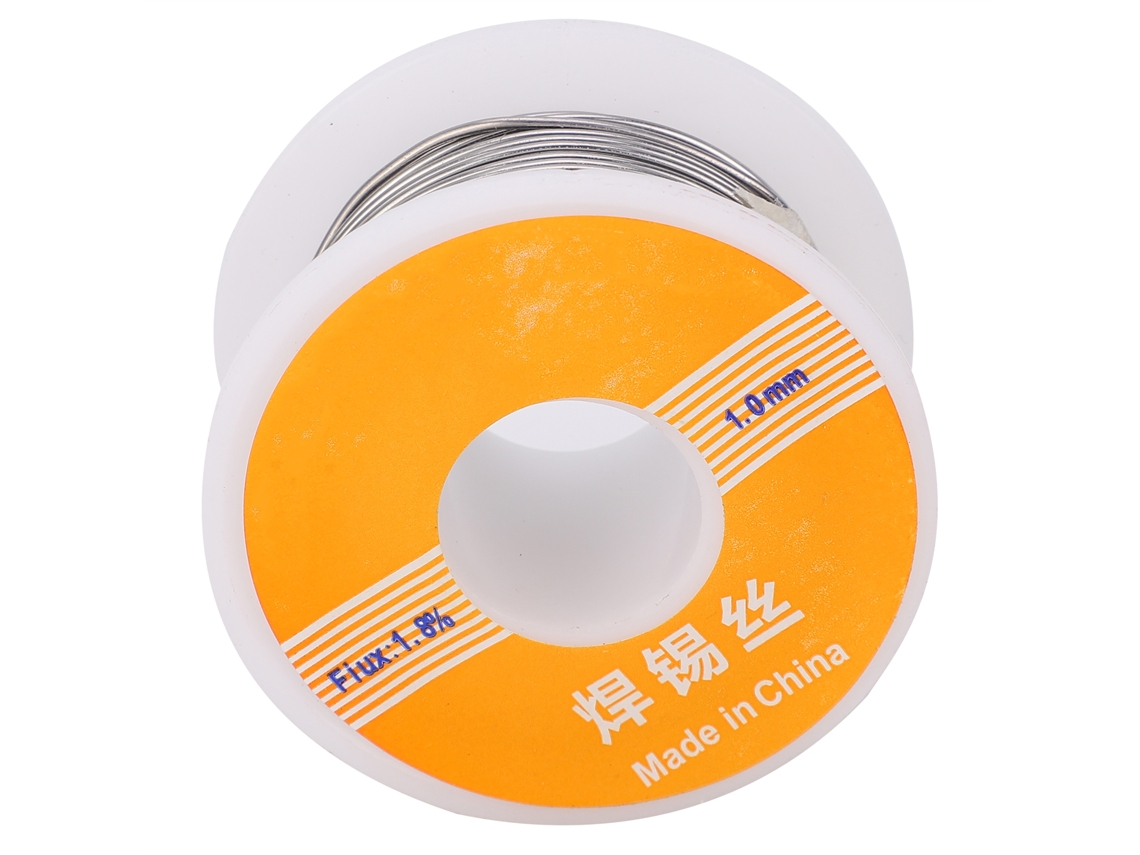 Laxiscreed Fio De Solda 1mm 60-40 Com Nucleo De Resina Para Soldadura Elétrica