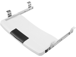 Bandeja Para Teclado Sewroro Com Gaveta Deslizante Instalação Sob A Mesa, Trilhos Reforçados E Suporte Retrátil Para