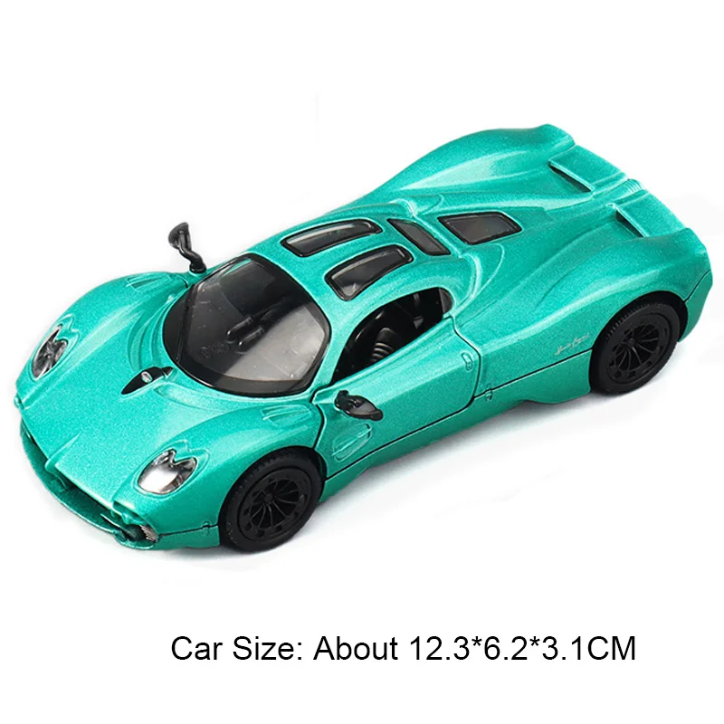 (verde Utopia) Escala 1:36 - Modelo De Carro Em Miniatura - Fundição Em Metal - Veículo Em Miniatura