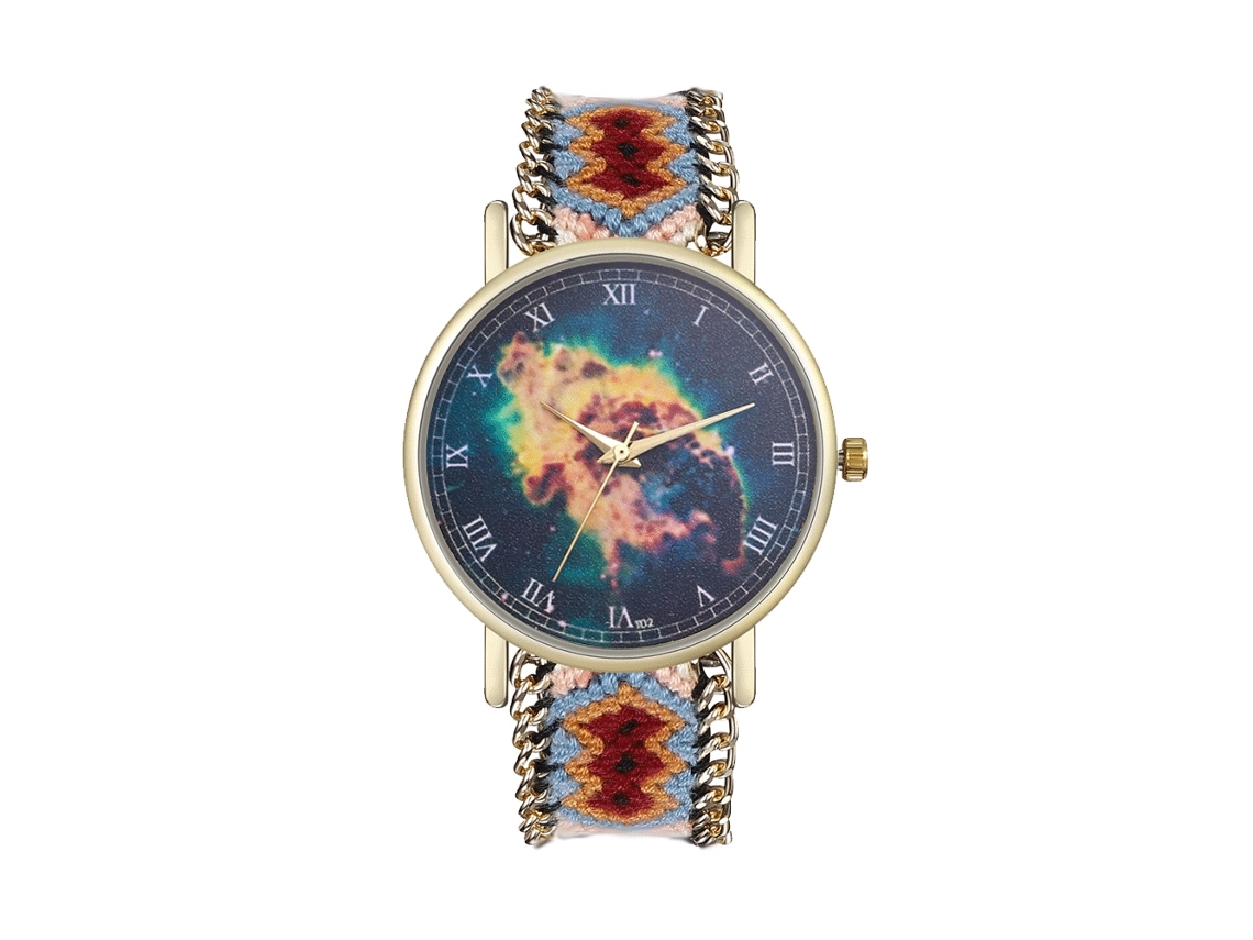 Reloj Casual De Moda Unisex Con Cuerda De Lana, Reloj De Cuarzo Zhoulianfa