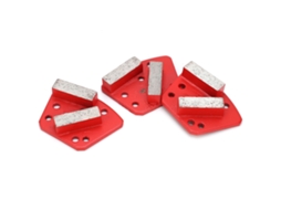 Laxiscreed Sapato De Fresagem Diamantado Para Talhadura Trapezoidal Com Dentes Retos E 6 Buracos