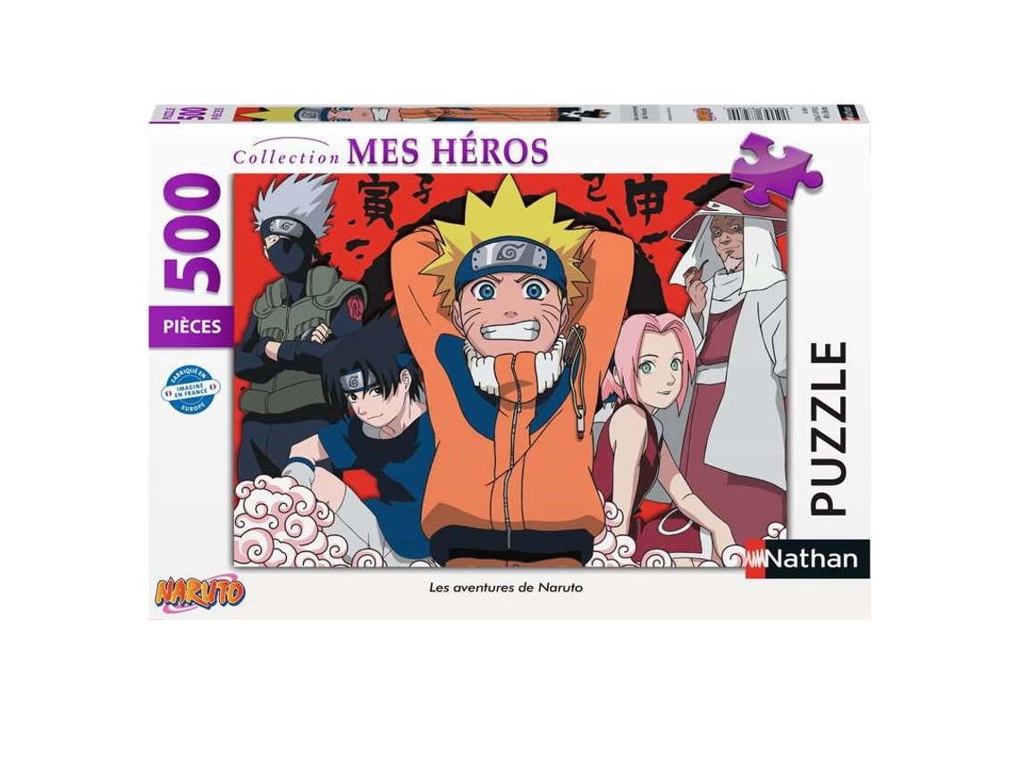 Puzzle NATHAN Papelão - Bege - 49 x 36 cm)