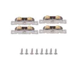 Conjunto De 4 Rodas De Porta Deslizante Para Pátio Com Rolamento Tipo 88