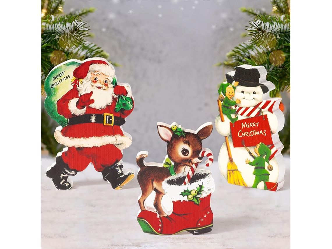 Placa De Natal K1-decor 3p