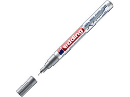 Marcador EDDING 780 (0.8 mm - Prateado)
