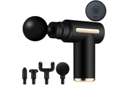 (botão Preto Para Ligar/desligar) Massageador Vibratório Com Cabeças De Massagem De Rolos Para Relaxamento Muscular E Condicionamento Físico.