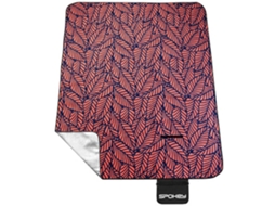 Cobertor Picnic Leaf Laranja 210 X 180 Cmspokey