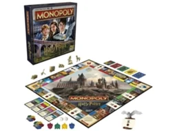 Edição Monopoly Harry Potter, jogo de tabuleiro, aventuras mágicas em Hogwarts, idades 8, 2 a 6 jogadores