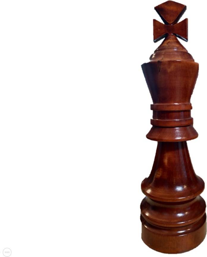 Jogo de peças de xadrez em madeira Rei 8.5 cm