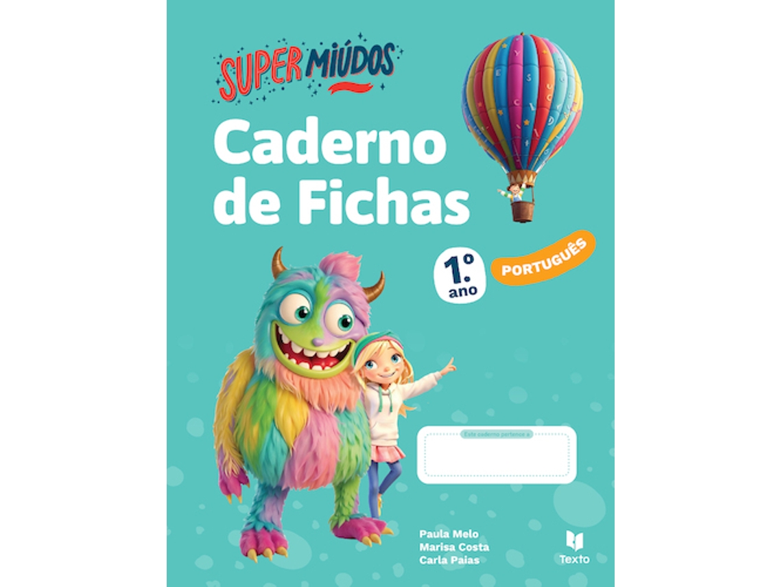 Supermiúdos Português 1.º Caderno Do Aluno 2026