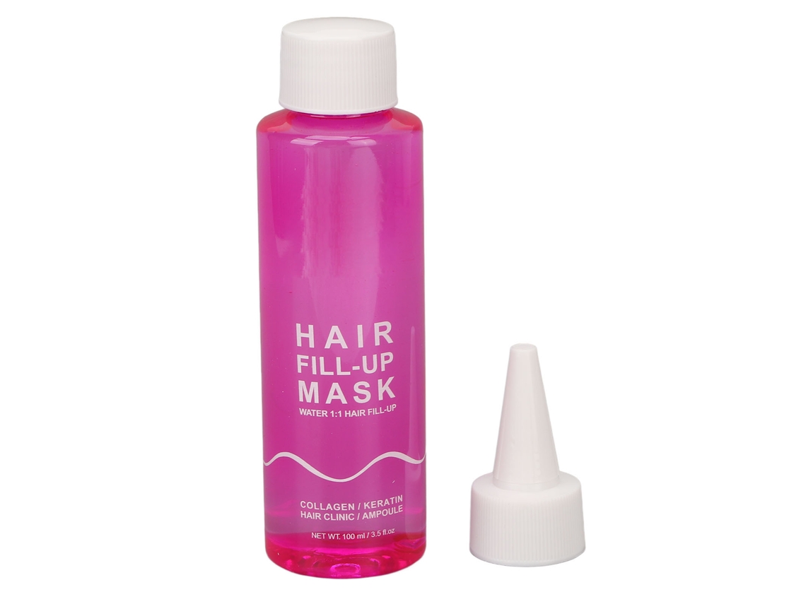 Máscara Condicionadora De Tratamento Capilar Com Queratina Hidrolisada Vegetal Nutrição Reparo Cabelo Seco Danificado 100ml