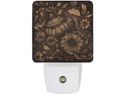Luz Noturna Led Com Sensor, Luz Noturna Branca Quente Suave Banheiro, Quarto, Cozinha, Formato Quadrado