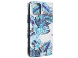 Capa de Couro com Porta Cartões para iPhone 12 Pro EOOCOO