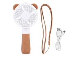Ventilador De Mão Recarregável Laxiscreed, Portátil E Leve Para Uso Fácil Em Qualquer Lugar