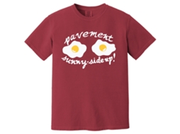 Pavement Sunny Eggs Red T shirt ROCKINSTONE Unisex Adults Best Sellers Size:xxl