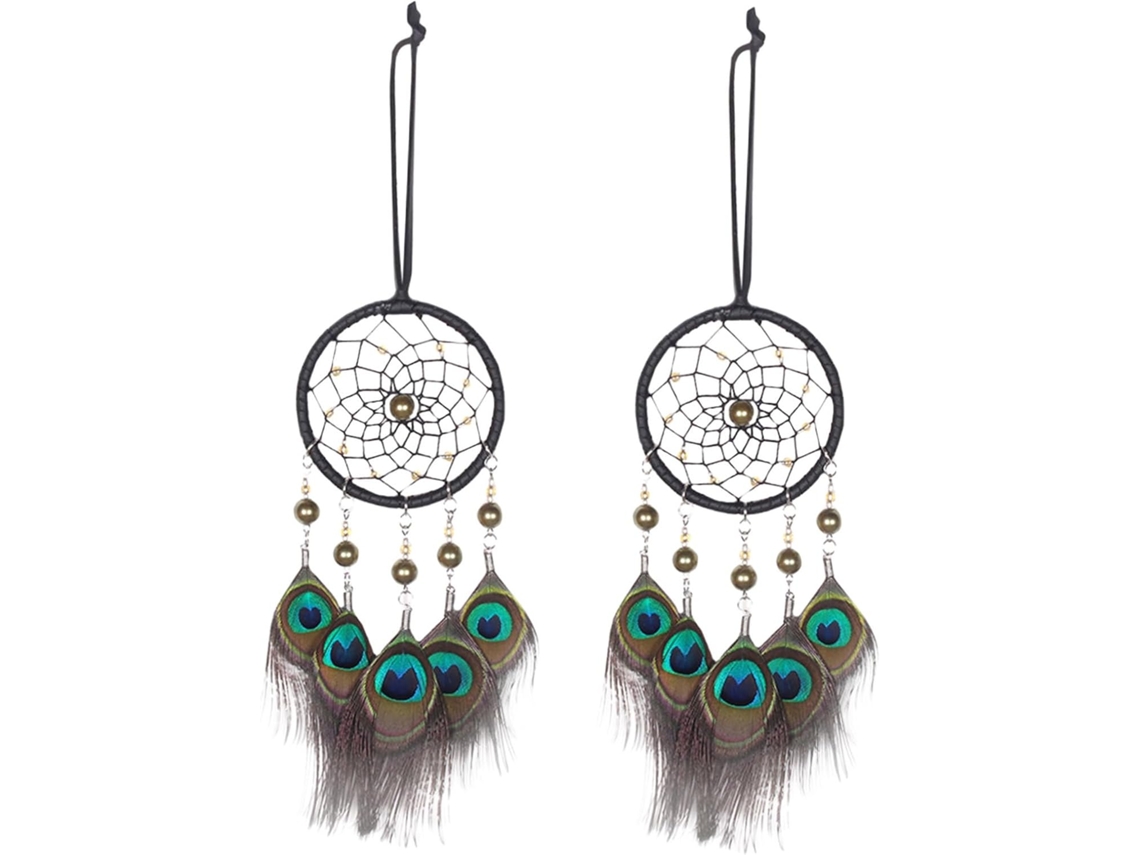 Conjunto De 2 Peças De Arte De Parede Para Decoração De Casa, Incluindo Um Apanhador De Sonhos. Gokoco