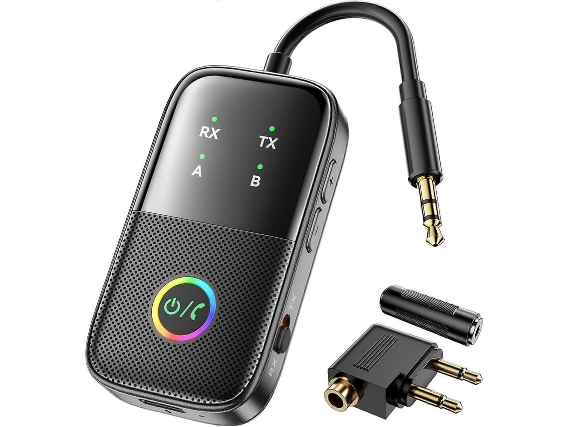 Transmissor E Receptor Bluetooth A5 Pro, Modelo Mais Recente De 2026, Adaptador Bluetooth 2 Em 1 Para Aviões, Tvs E Academias, Compatível Com Div