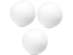 Conjunto De 3 Cúpulas Esféricas De Acrílico Para Luminárias De Parede E Teto.