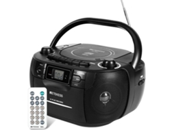 Tr621 Boombox Rádio Cd, Leitor De Cassete De Áudio, Gravação, Controle Remoto, Entrada Usb Tf Para Fones De Ouvido, Presentes Para A Família Retekess