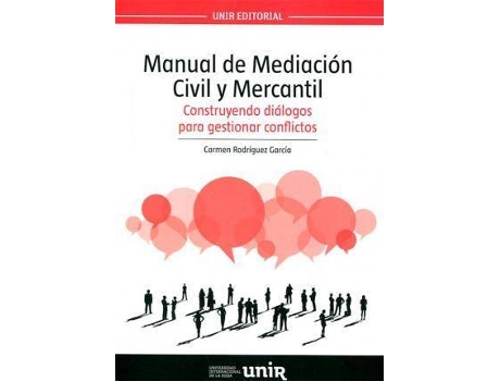 Livro Manual de mediación civil y mercantil : construyendo diálogos para resolver conflictos de Carmen Rodríguez García (Espanhol)