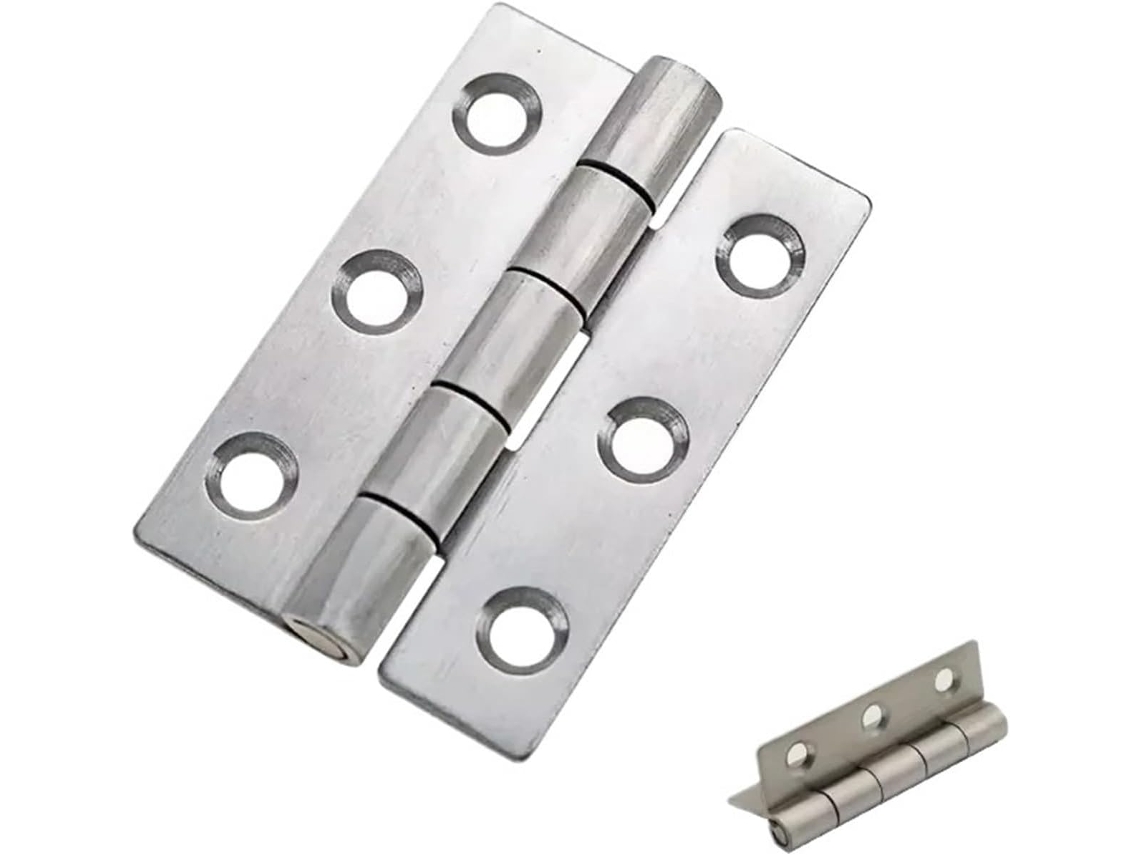 Dobradiça De Aço Inoxidável 304 Para Porta, Resistente A Cargas Pesadas, Para Máquinas E Equipamentos Industriais 1 Unidade