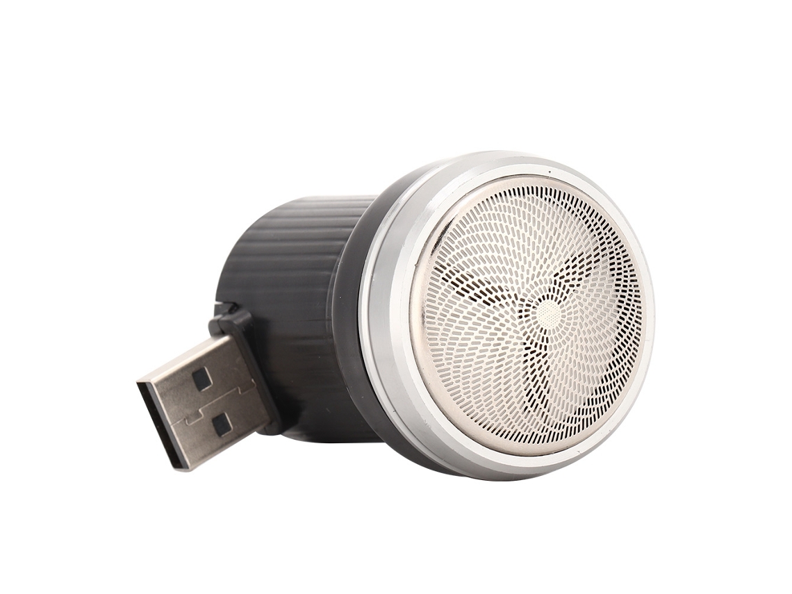 2026 afeitadora Eléctrica Usb Mini Portátil para Barba e Cabelo Máquina de Afeitar e Cortar Barba Preta