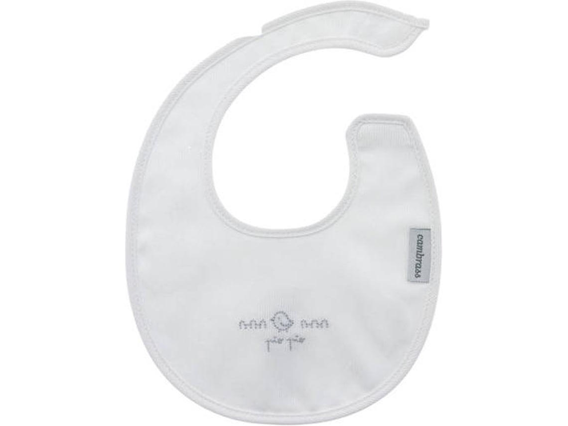 Pack De 7 Baberos De Rizo Con Velcro - BLANCO - 6.00