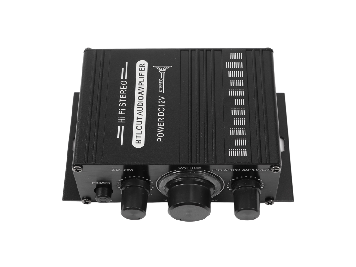 Mali amplificador de Áudio para Carro 12v Estéreo de Dois Canais com Proteção de Circuito Mini Portátil