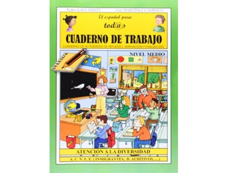 Livro Cuaderno De Trabajo Da Editorial Editorial Aprender De Pedro Gata Amate E José Martínez Campayo (espanhol)