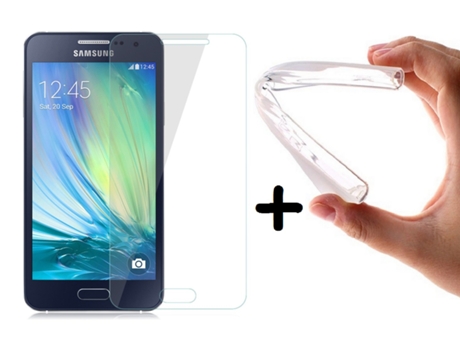 Capa Samsung Galaxy A3 MULTISHOP Gel Transparente