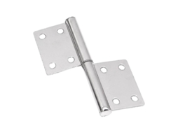 Bisagras de Acero Inoxidable Desmontables Con Rotación 360 Grados para Puertas Y Armarios, 2 Piezas