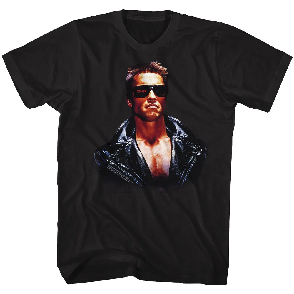 Unisex Adult T-shirt Rockinstone Terminator This Dude Black Sizel