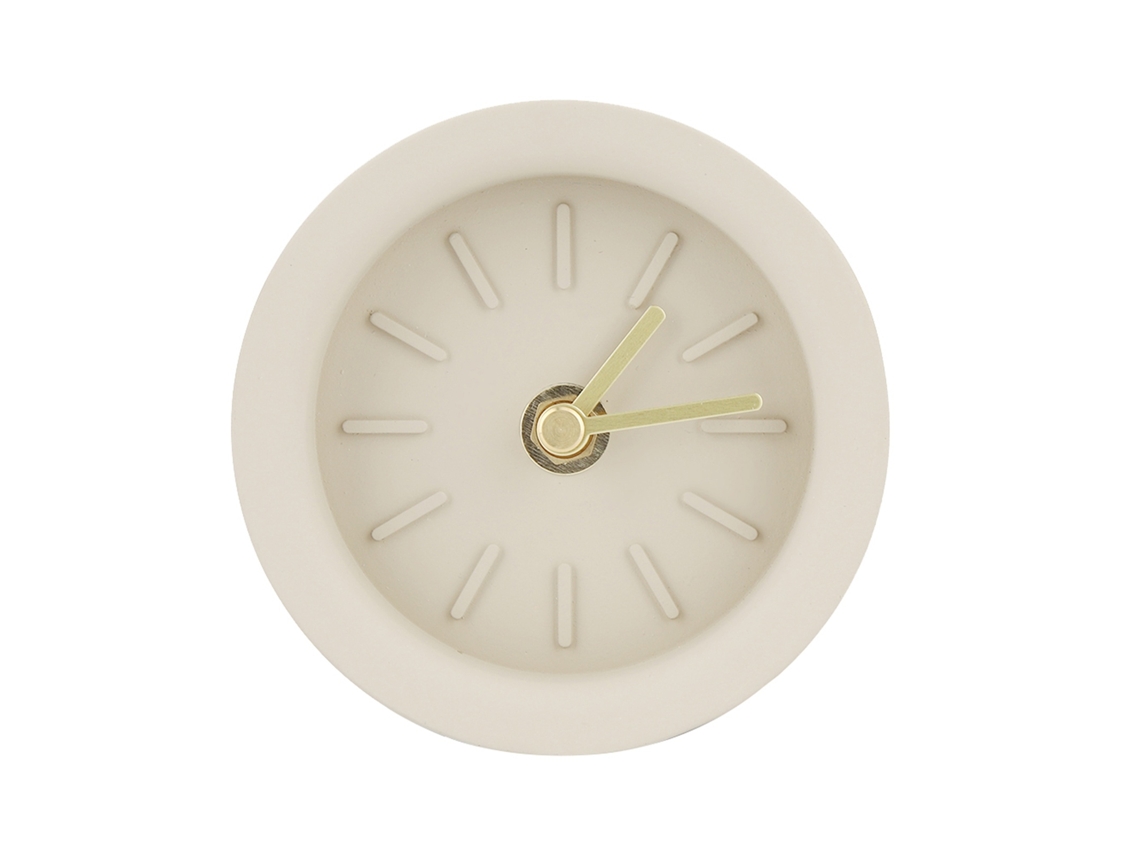 Lurelia Despertador Portátil, Silencioso, 3.9polegadas, Para Mesa, Acabamento Cuidado E Uso Versátil