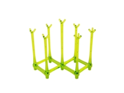 Prateleira de Secagem Expandível Nova Line Linjou para garrafas (verde)