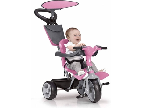 Triciclo FEBER  Baby Plus Music Pink (98,3 x 51,5 x 91,2cm)