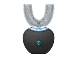 Escova De Dentes Elétrica Em Forma De U 360 Escova De Dentes Automática (preto)