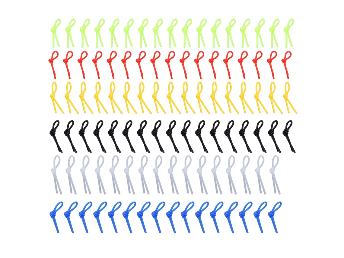 100pcs Nó Amortecedor De Vibração De Raquete De Tênis Em Silicone Com Boa Elasticidade Para Competição