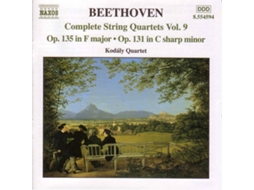 CD Kodaly Quartet - Streichquartette Vol.9 (1CD)
