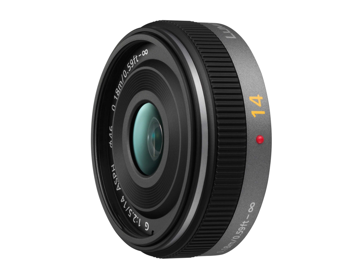 Objetiva LUMIX 14mm F2.5, 46mm (Encaixe: Micro 4/3 - Abertura: f/22 - f/2.5)