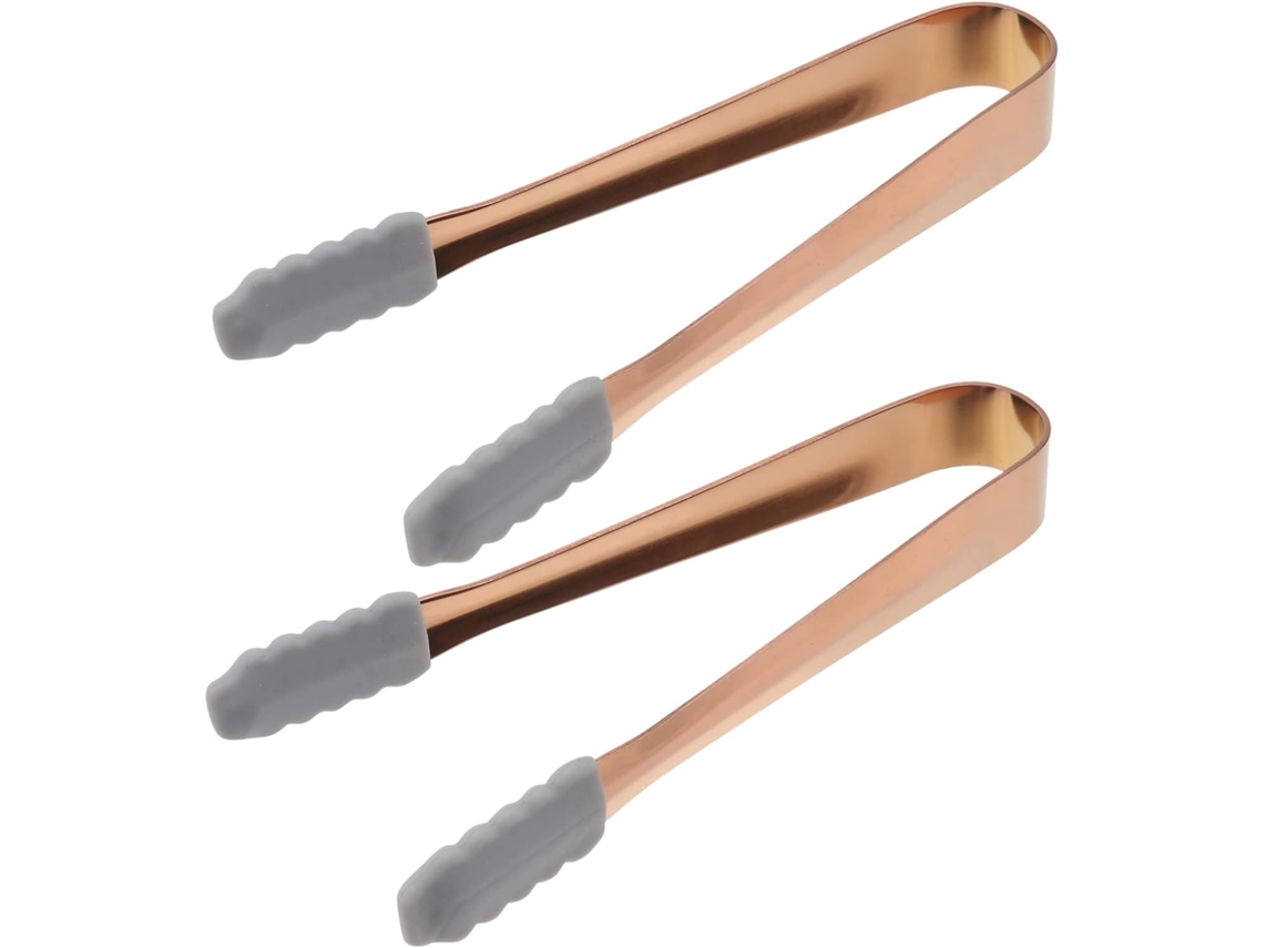 Magiclulu Conjunto De 2 Pinças Gelo Multiuso Em Aço Inoxidável Para Cozinha E Conservas