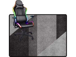 Tapete Cadeira Gamer Escritório Antiderrapante Carpete Retangular Jogos, Escritório, Carpete,