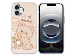Capa Para Iphone 17 Com Estampa De Tpu Macio ECapa Protetora Para Celular