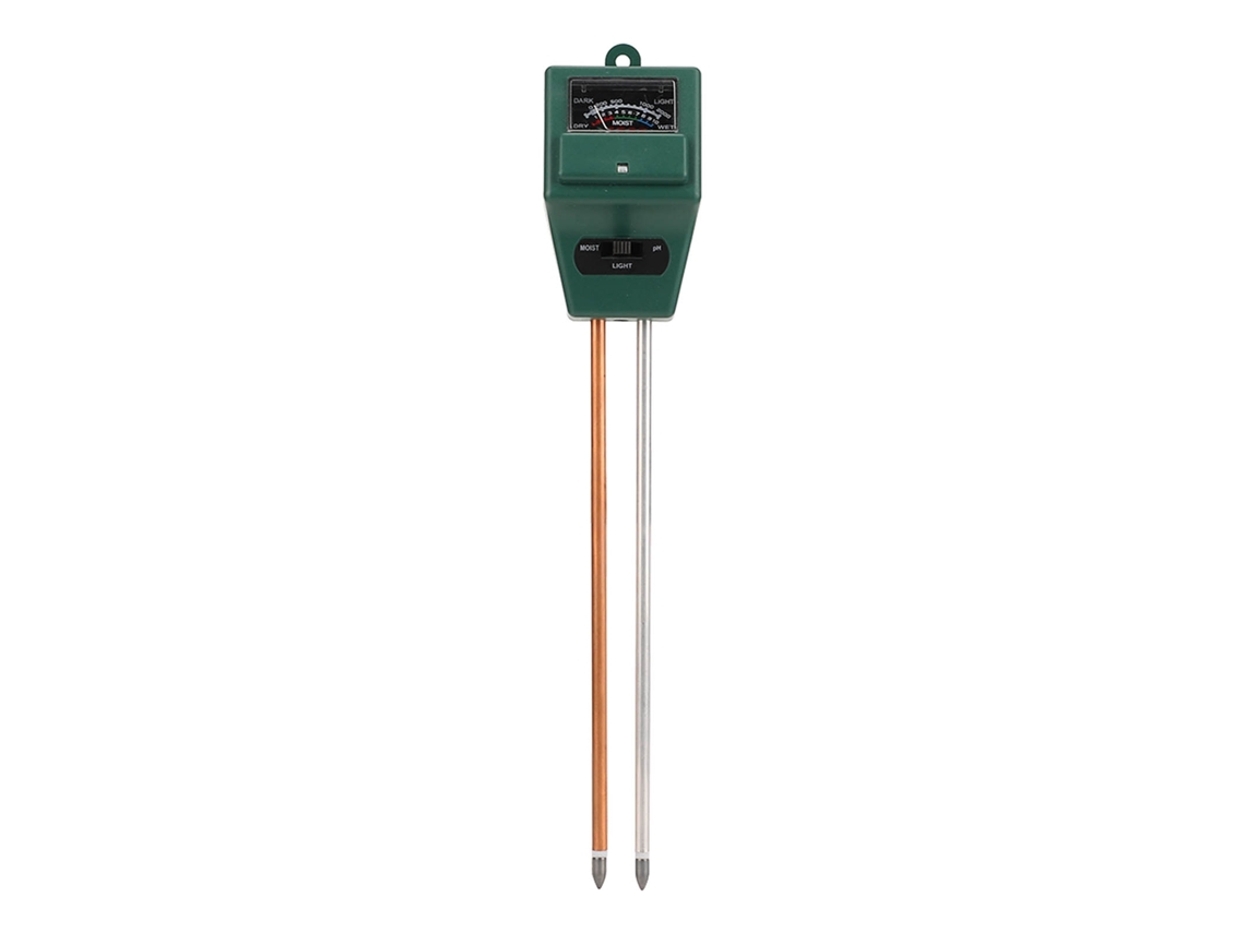 Analisador De Solo 3 Em 1 Medidor Ph, Umidade E Detector Luz Para Jardinagem Aquaforge