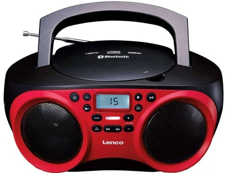 LENCO - Rádio Portátil  SCD 501 Bluetooth Rádio Portátil  SCD 501 Bluetooth