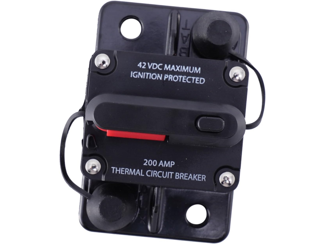 Disjuntor À Prova D'água De 200 A Com Rearme Automático Para Interruptor Inversor