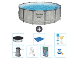 Bestway Piscina Bestway Steel Pro Max Redonda - 427x122 Cm - 8-peças S568