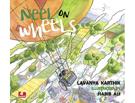 Livro neel on wheels de lavanya karthik (inglês)
