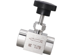 Válvula De Controle Fluxo Falsificada Em Aço Inoxidável 304, 12, 7mm De Diâmetro, Suporta Pressão De Trabalho 1500psi