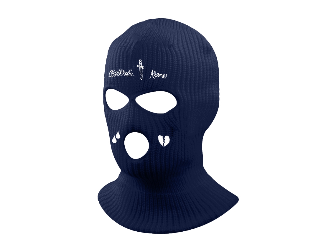 Máscara de cara de ponto balaclava 3 buracos respirável para inverno homem e mulher S/MARCA
